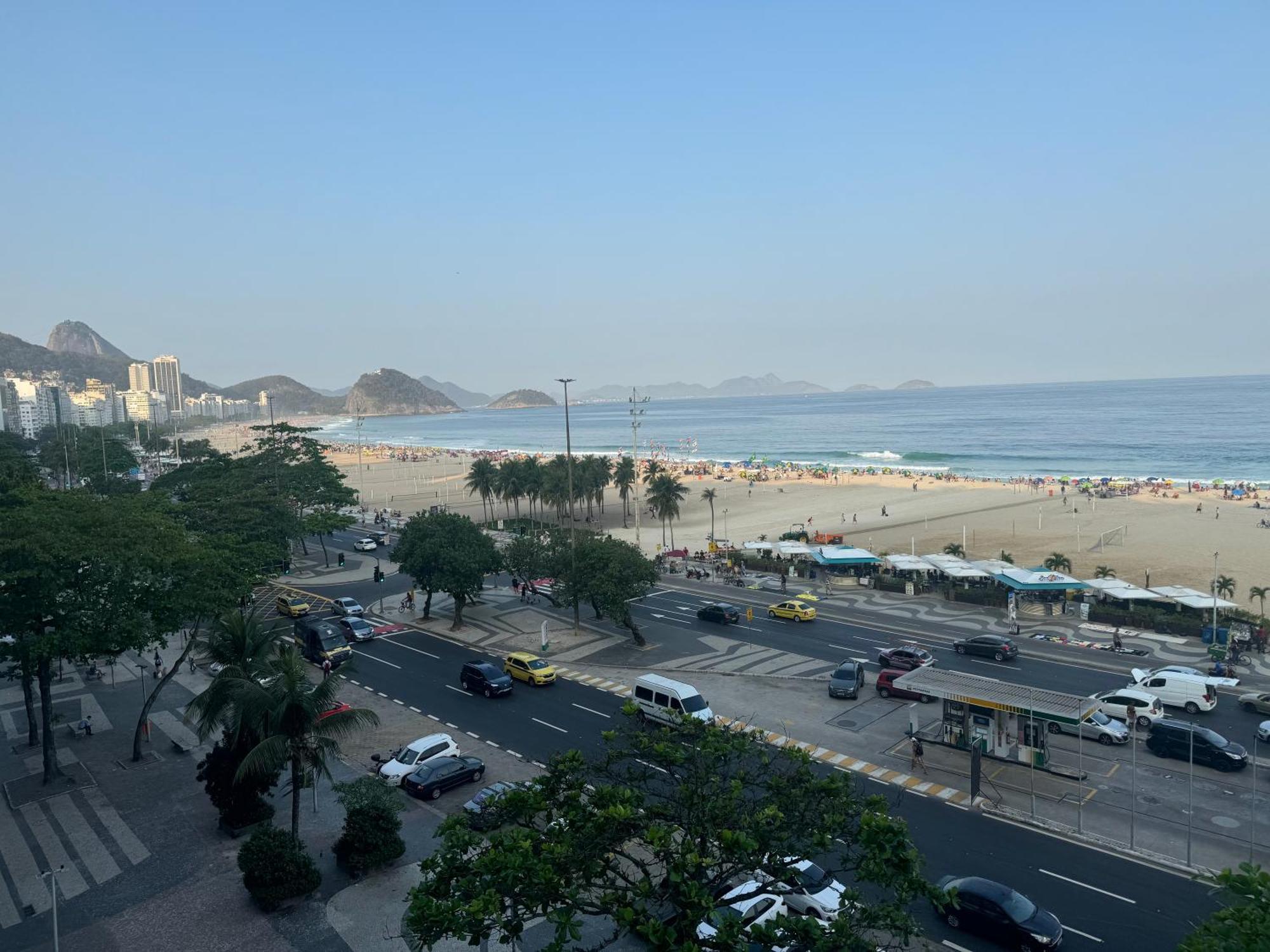 Sensacional Vista Mar Copacabana Rio de Janeiro
